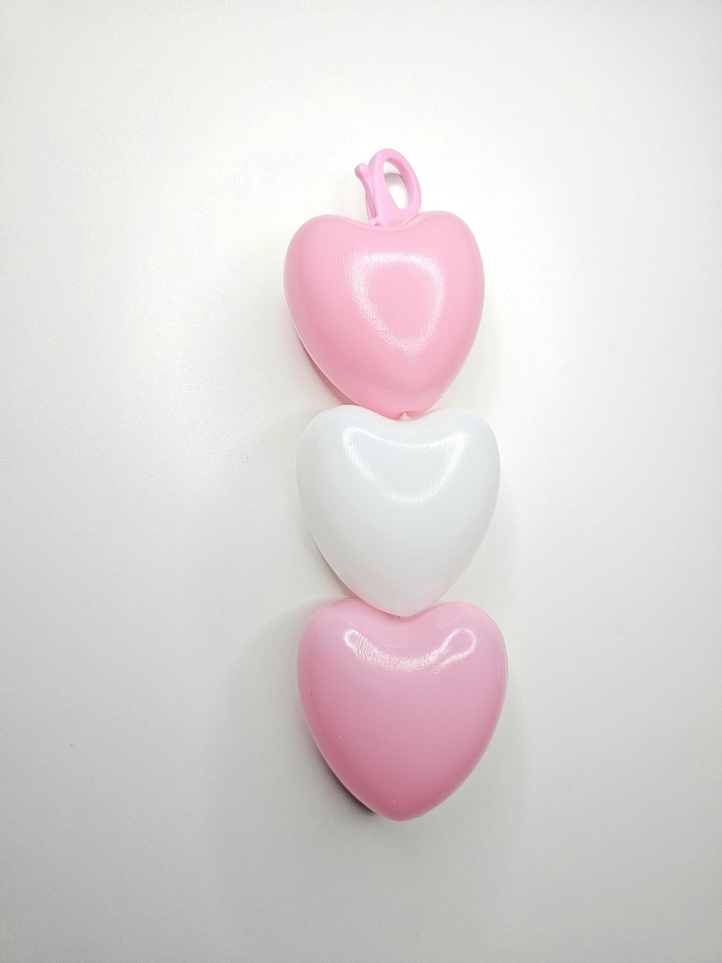 Heart keychain/zipper charm ballpit handmade kawaii accessories